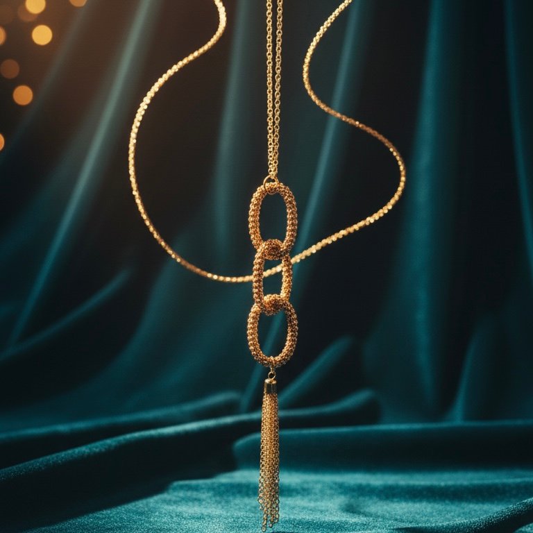 Кулон Золотой Триумф — Динамика и блеск 🏆