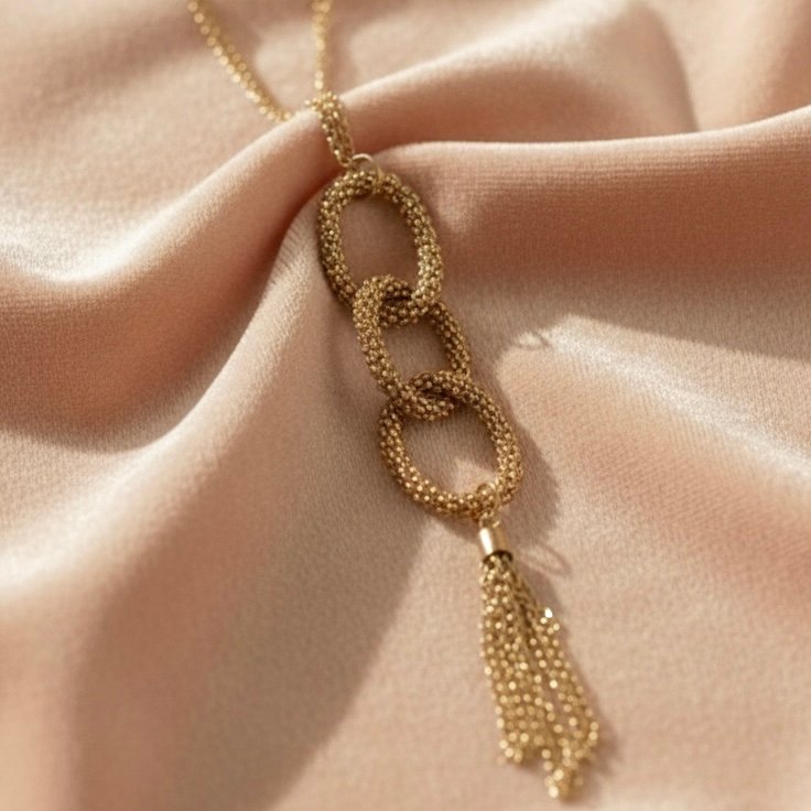 Кулон Золотой Триумф — Динамика и блеск 🏆