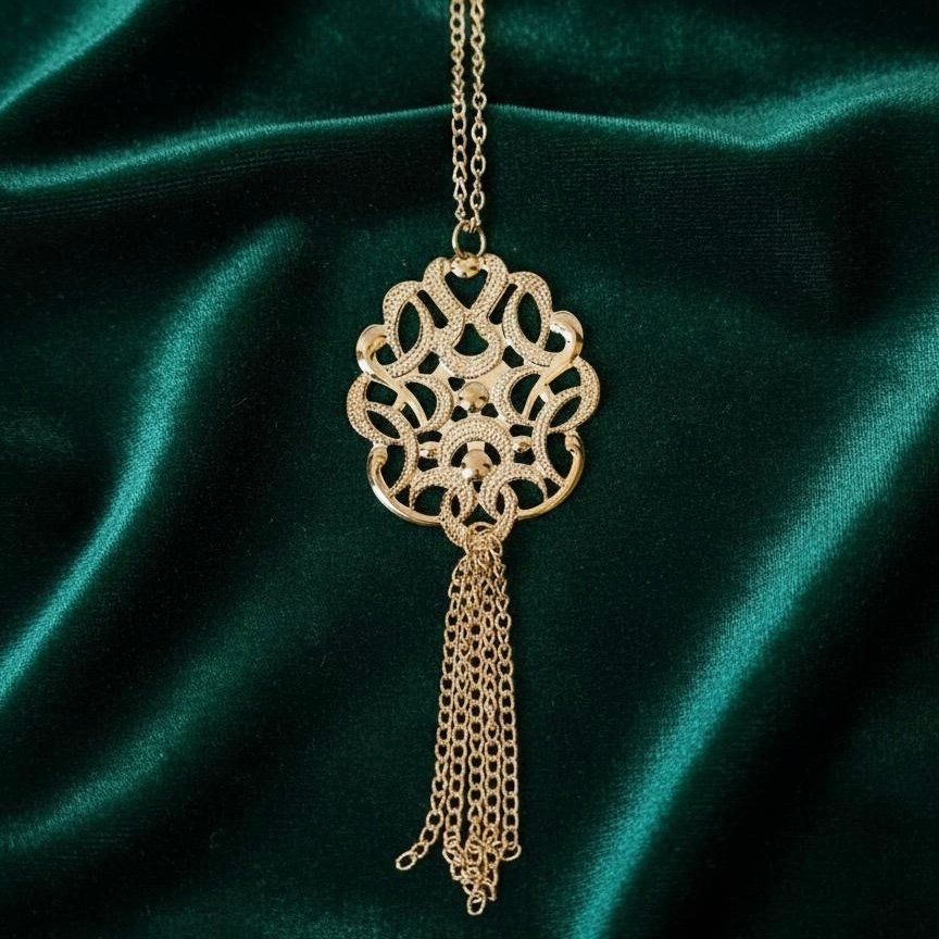 Кулон Черная Пантера — Магия ночи и сияние золота ✨